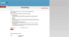 Desktop Screenshot of mobiltreg.dk